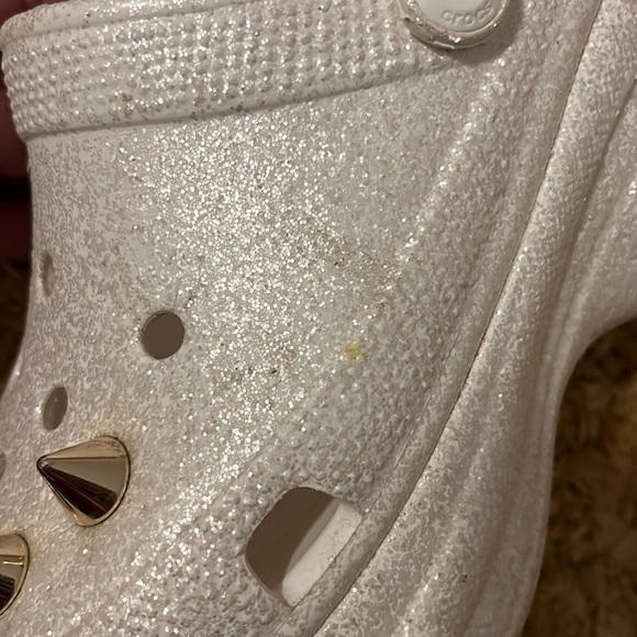 BAE platform glitter studded Crocs - Picture 7 of 10
